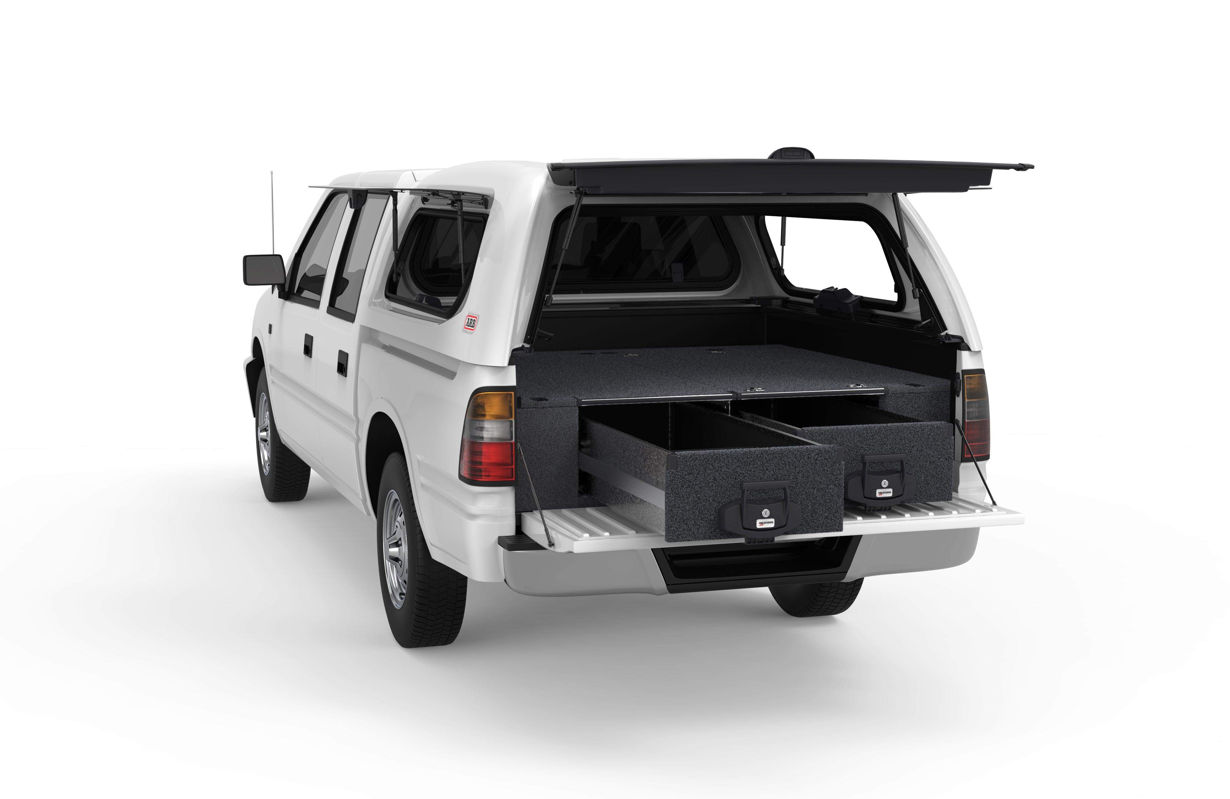 Holden Rodeo 2000 Rear Rear Drawer System for Holden Rodeo Dual Cab 1988–2002 | AU – 4WD Interiors