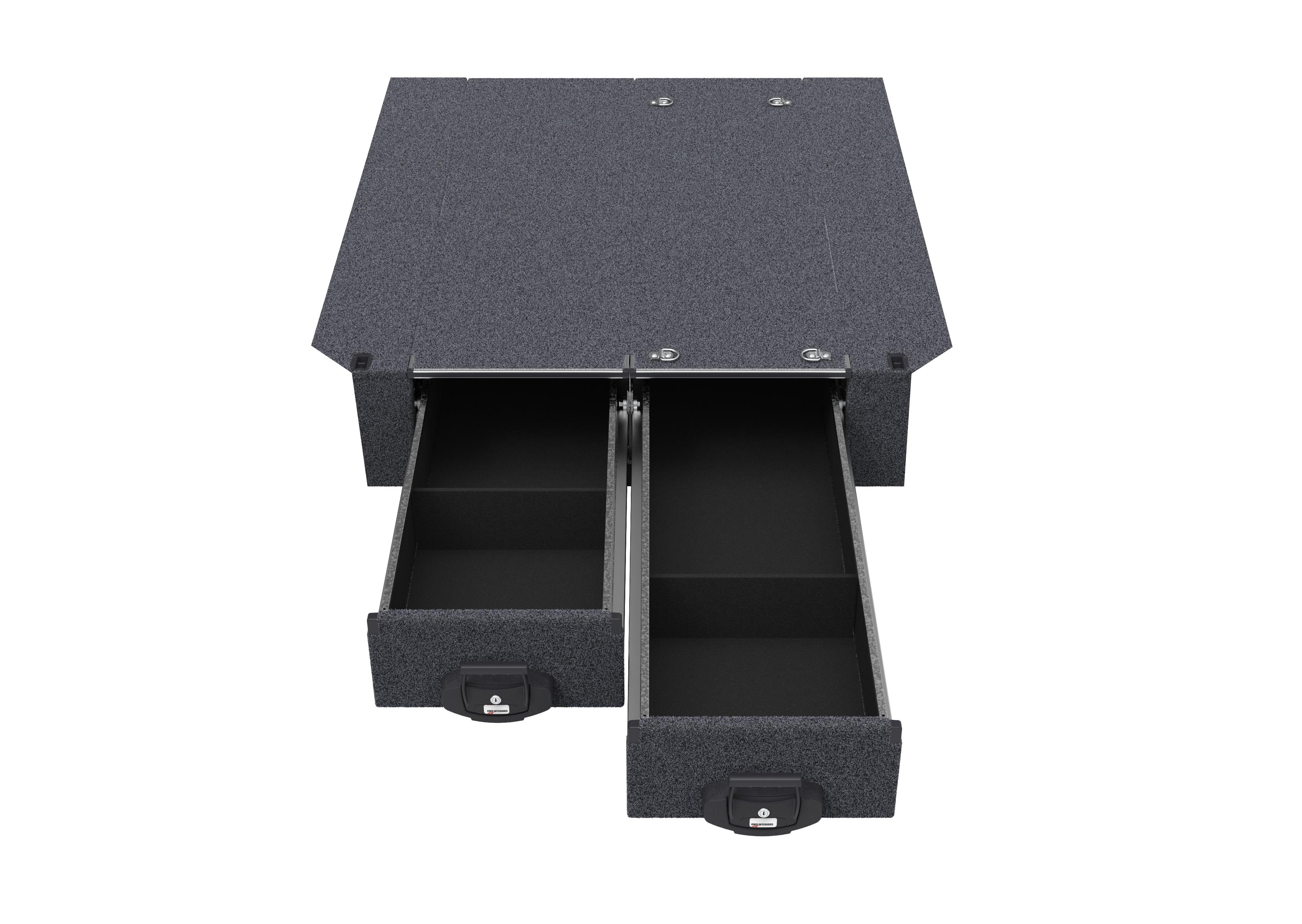 Rear drawers for Toyota HiAce | 4WD Interiors
