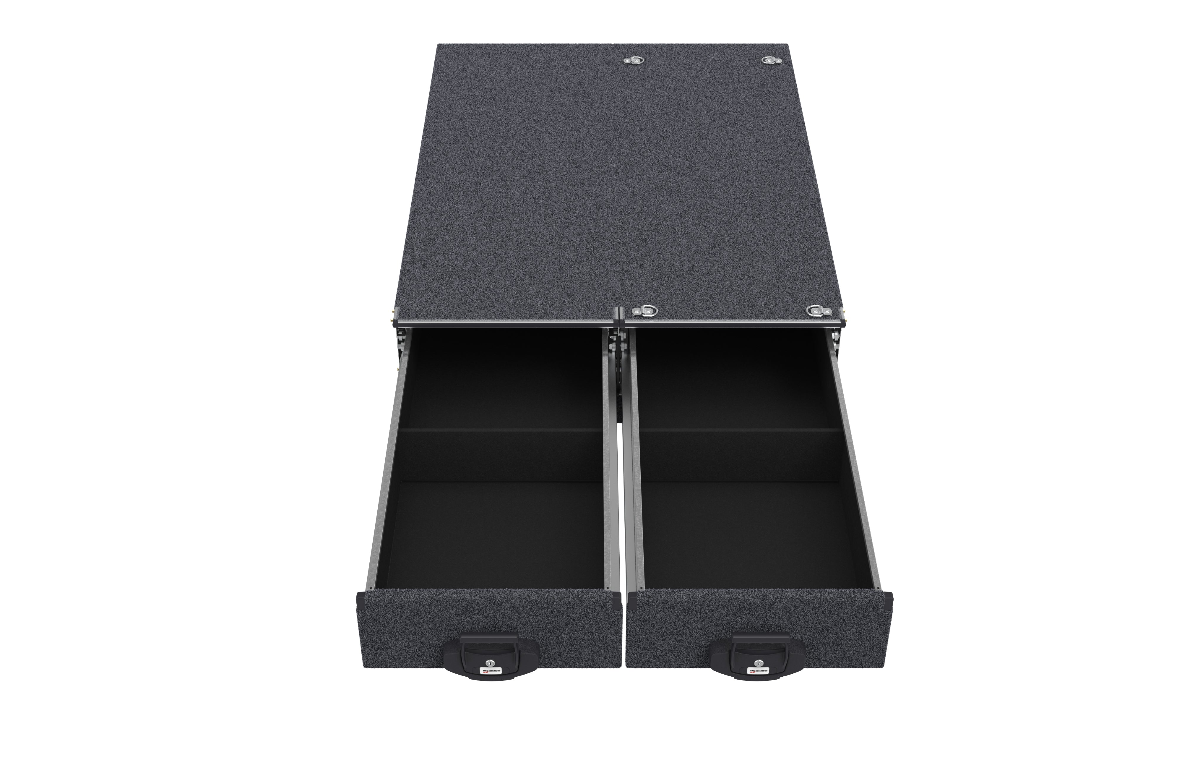 Fixed Floor Drawers for Toyota HiAce Van 2019–current | AU – 4WD Interiors