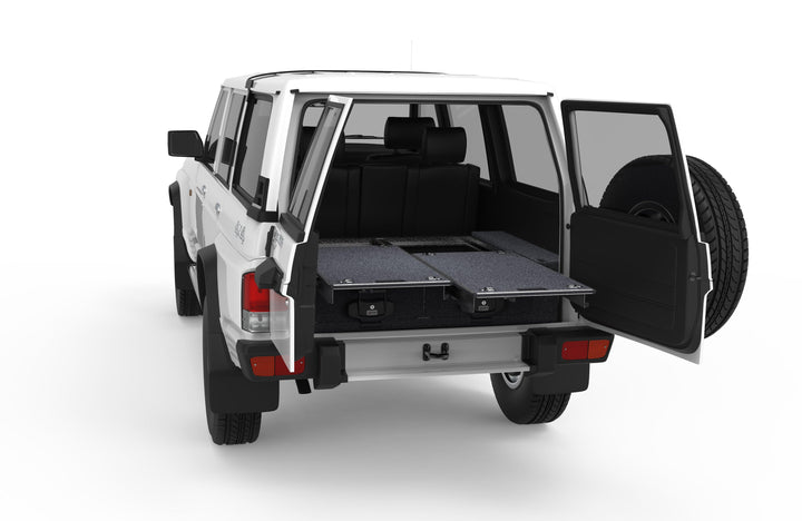 DUAL ROLLER FLOOR DRAWERS